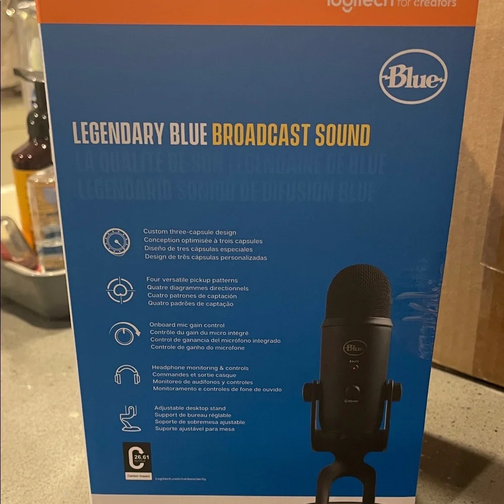 Yeti usb microphone